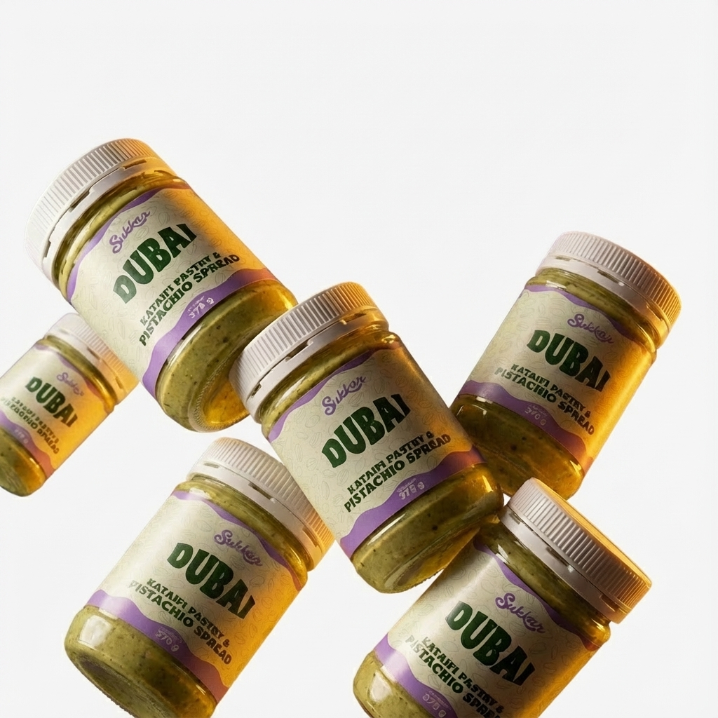 Dubai’s Most Iconic Dessert, Now in a Jar — The Story of SUKKAR’s Dubai Filling