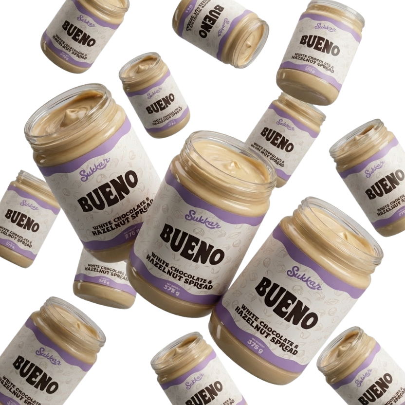 X12 Bueno White Chocolate & Hazelnut Spread 375g