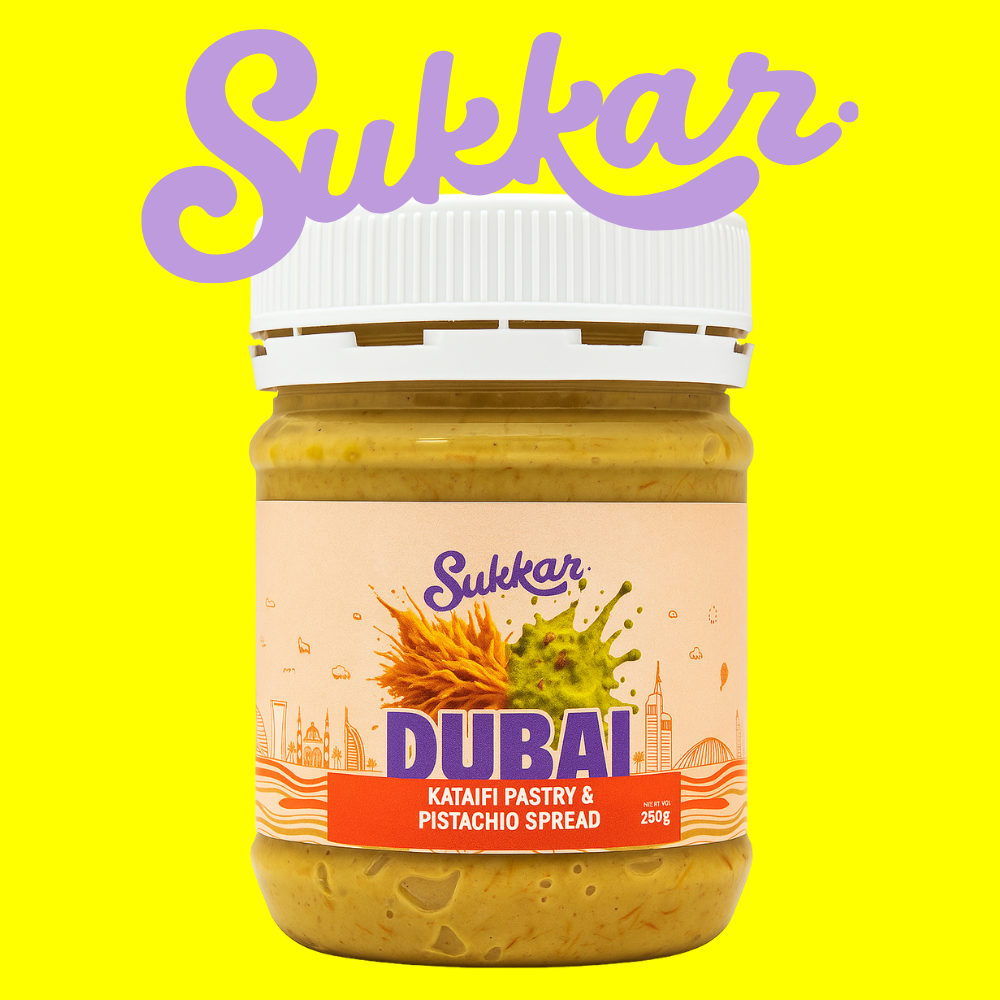 Dubai Chocolate Kataifi & Pistachio Crunch Jar 250g - Pistachio Spread with Crunchy Kataifi Pastry