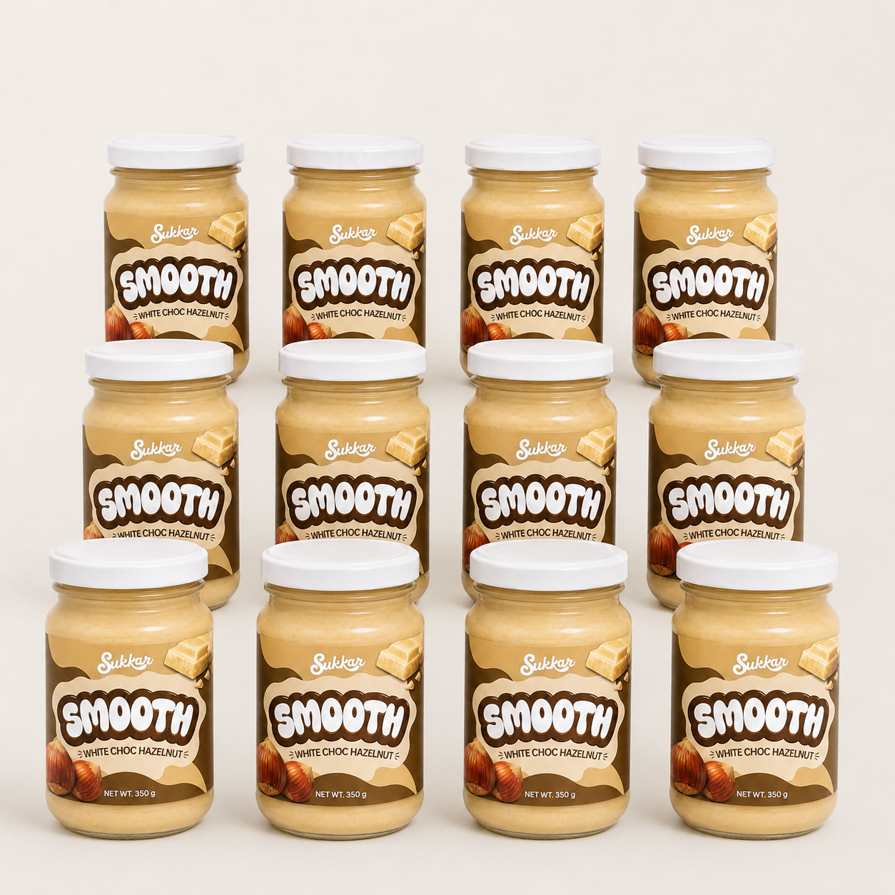 X12 Bueno White Choc & Hazelnut Spread 350g