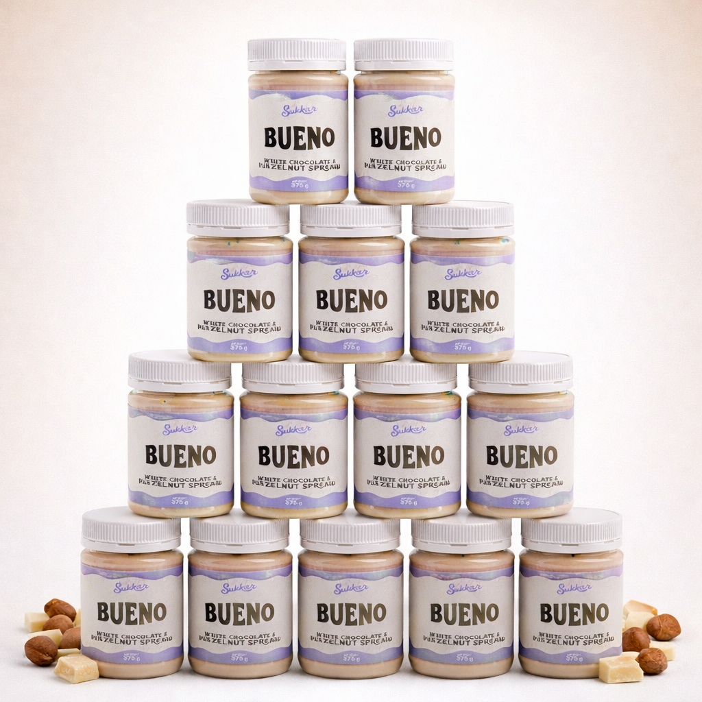 X12 Bueno White Chocolate & Hazelnut Spread 375g