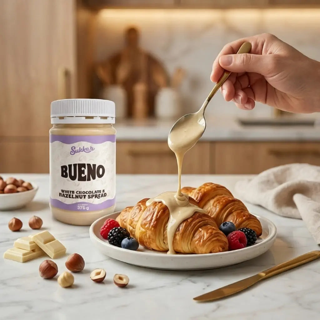 Bueno White Choc & Hazelnut Spread 375g SUKKAR