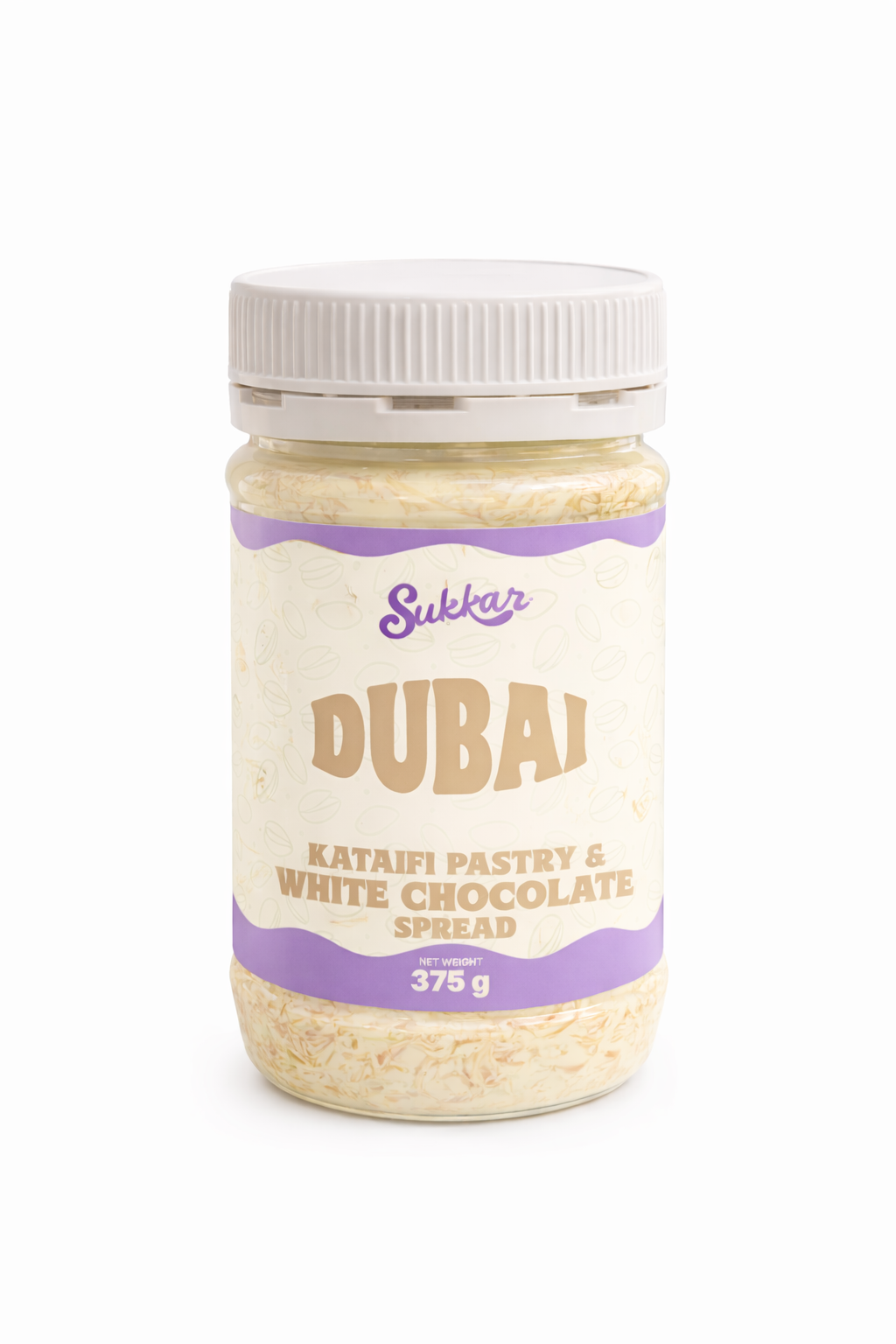 PRE-ORDER - White Choc & Kataifi Crunch Jar 375g