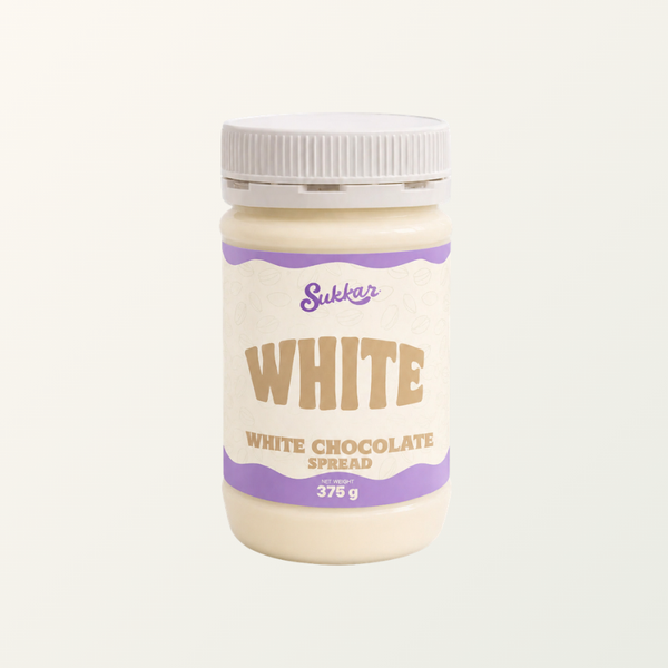 PRE-ORDER White Choc Spread 375g