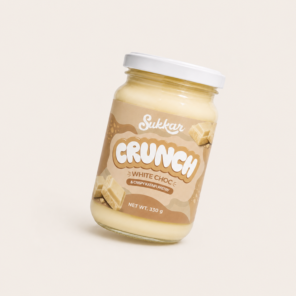 White Choc Crunch 330g
