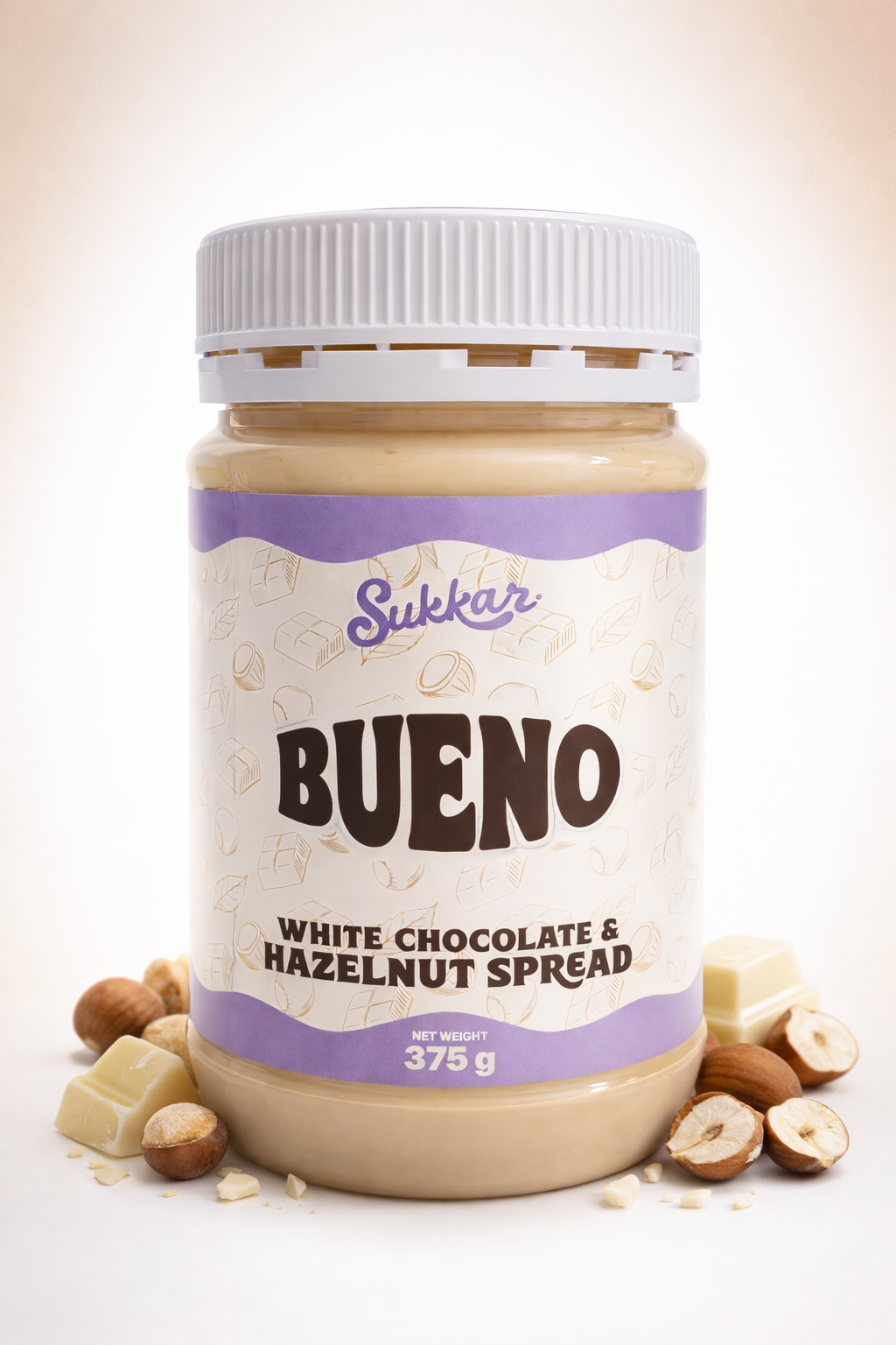 Bueno White Chocolate & Hazelnut Spread 375g