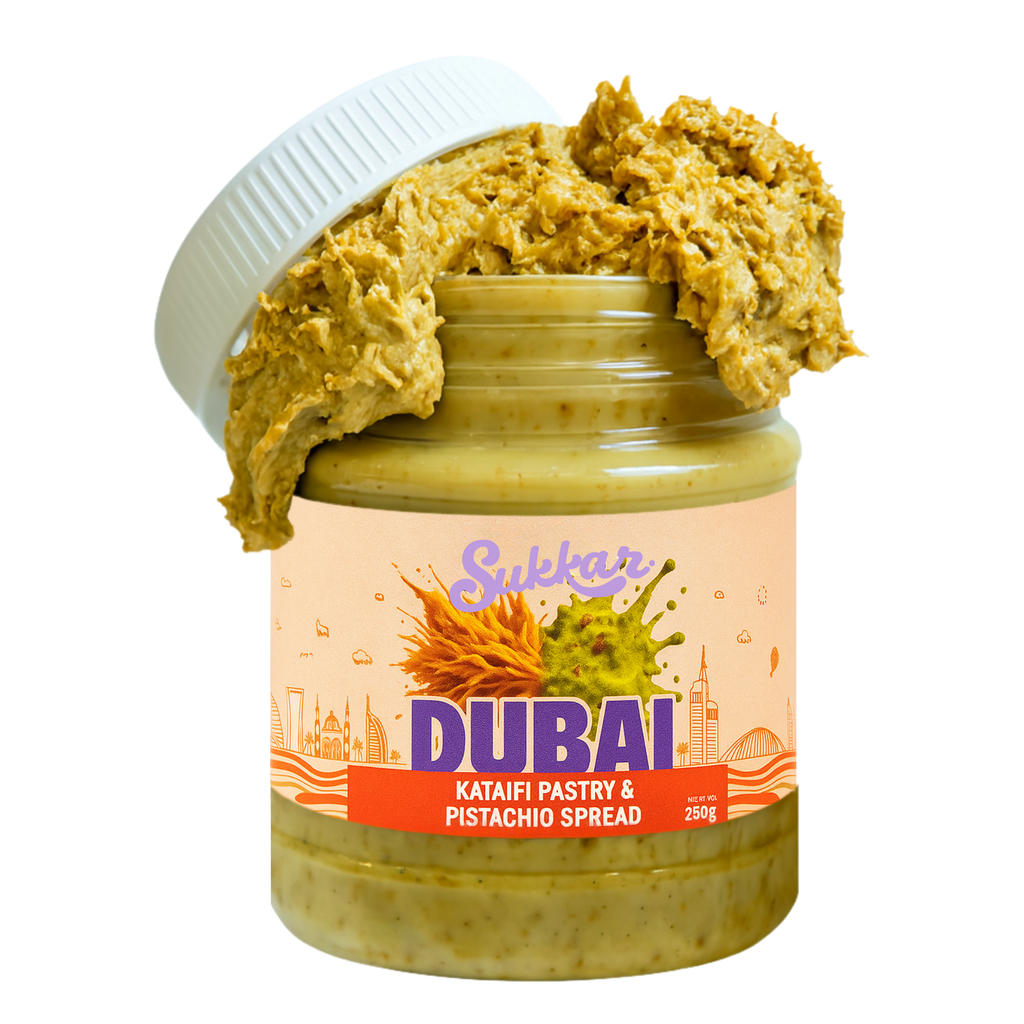 Dubai Chocolate Kataifi & Pistachio Crunch Jar 250g - Pistachio Spread with Crunchy Kataifi Pastry